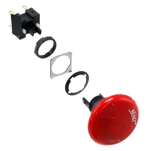 Emergency Stop Switch A165E-M-01 Reset Button - 1 Unit