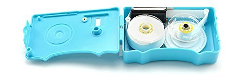 FTTH Fiber Optic Cleaning Box - Anti Static CassetteTape - for Single Mode Multi Mode Optical Connectors - Cleans 500 Times