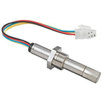 Oxygen sensor screw-fit probe with cable and connector, side view