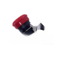 Panel-Mount Emergency Stop Reset Pushbutton A165E-S-01 - Red Mushroom Cap, 125 VAC / 250 VAC / 30 VDC, 1 Pc