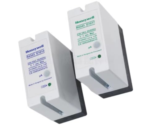 Flame Controller R4343E1006, 115V 50Hz, 1x DPDT Relay - Industrial Flame Detector Module