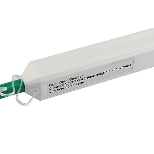 SC/FC / ST Fiber Optic Cleaning Pen for 2.5mm ferrules - Field Tested with Over 800 One Click Cleans per Pen