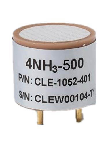 NH3 Ammonia Gas Sensor 4NH3-500 Replacement | Electrochemical NH3 Sensor Module | Compatible with CLE-1052-400 and CLE-1012-4