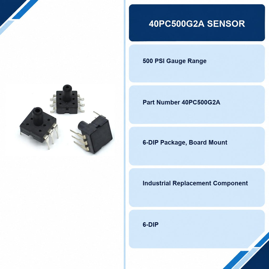 40PC500G2A Sensor specifications and delivery information