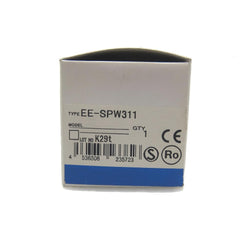EE-SPW311 Miniature Through-Beam Photoelectric Sensor, 1 m Range, NPN Open-Collector Dark-ON - 1 Unit