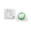 25 mm 0.22 Micron Syringe Filter, Mixed Cellulose Ester (MCE), Hydrophilic Aqueous Membrane, 50 Pack