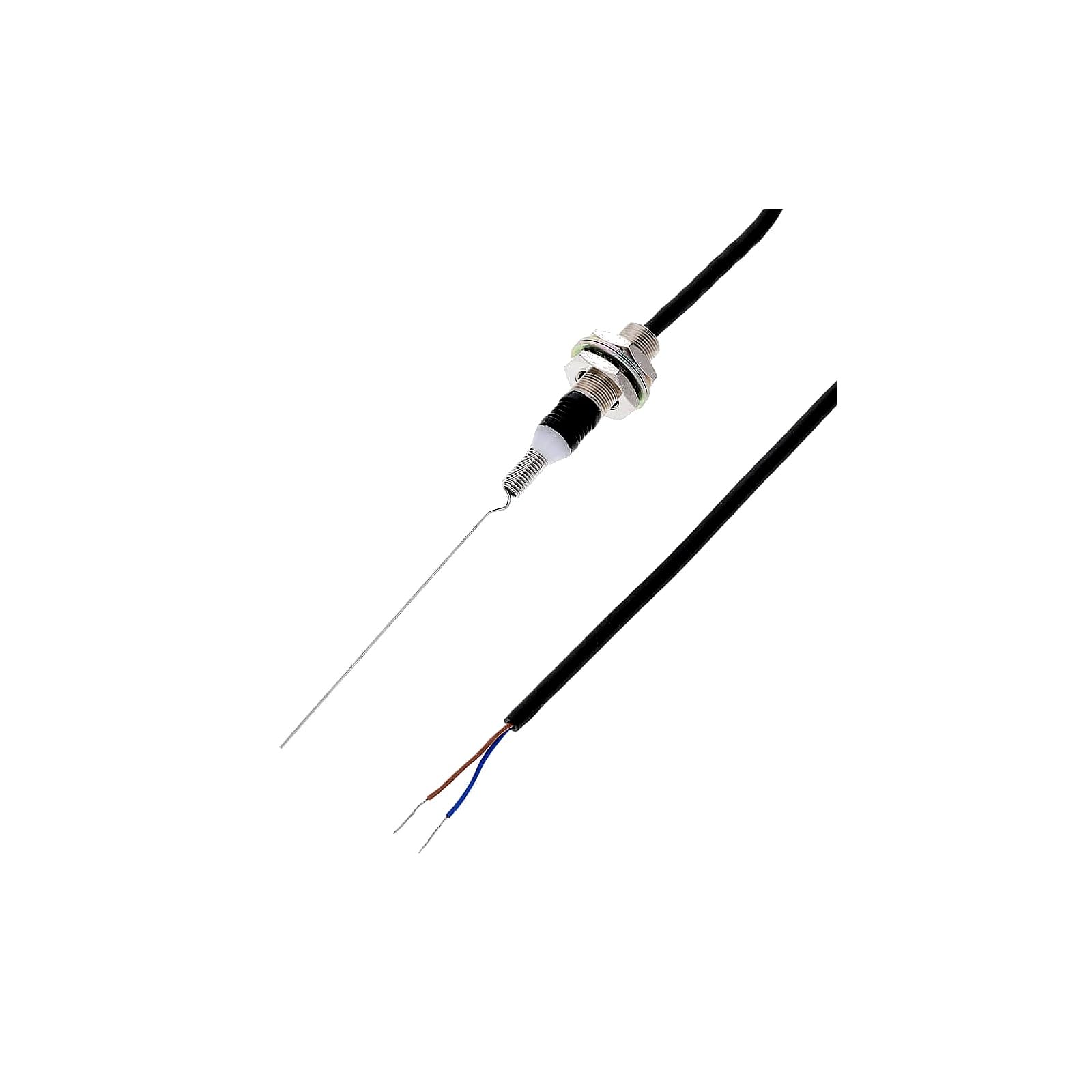 D5B-8515 Mechanical Touch Switch, M8 Short Spring Wobble Stick Tactile Limit Switch, SPST-NC, IP67, 30 mA 30 VDC, 5 m Cable, 