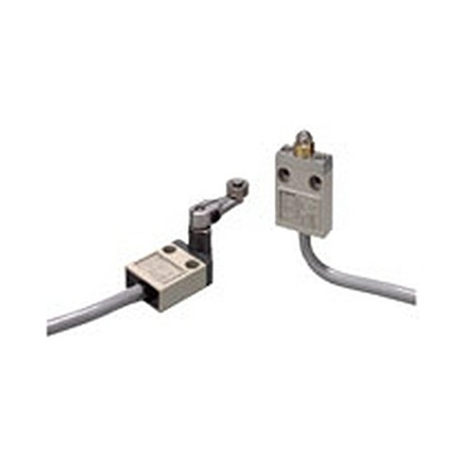 D4C-1620 Compact Enclosed Limit Switch, Roller Lever, 3 m Cable