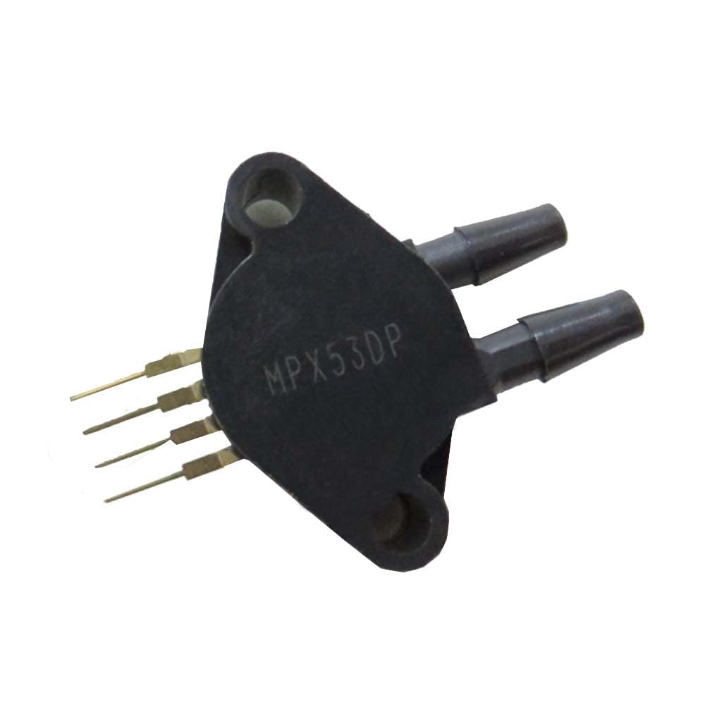 MPX53DP Differential Pressure Sensor, MPX53 Series, SIP6 Package, 0-50 kPa, Uncompensated