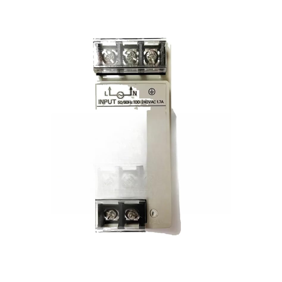 S8VS-06024 Slim DIN-Rail Power Supply, 100-240VAC Input - 1 Unit