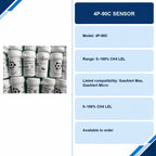 4P-90C Sensor specifications and delivery information