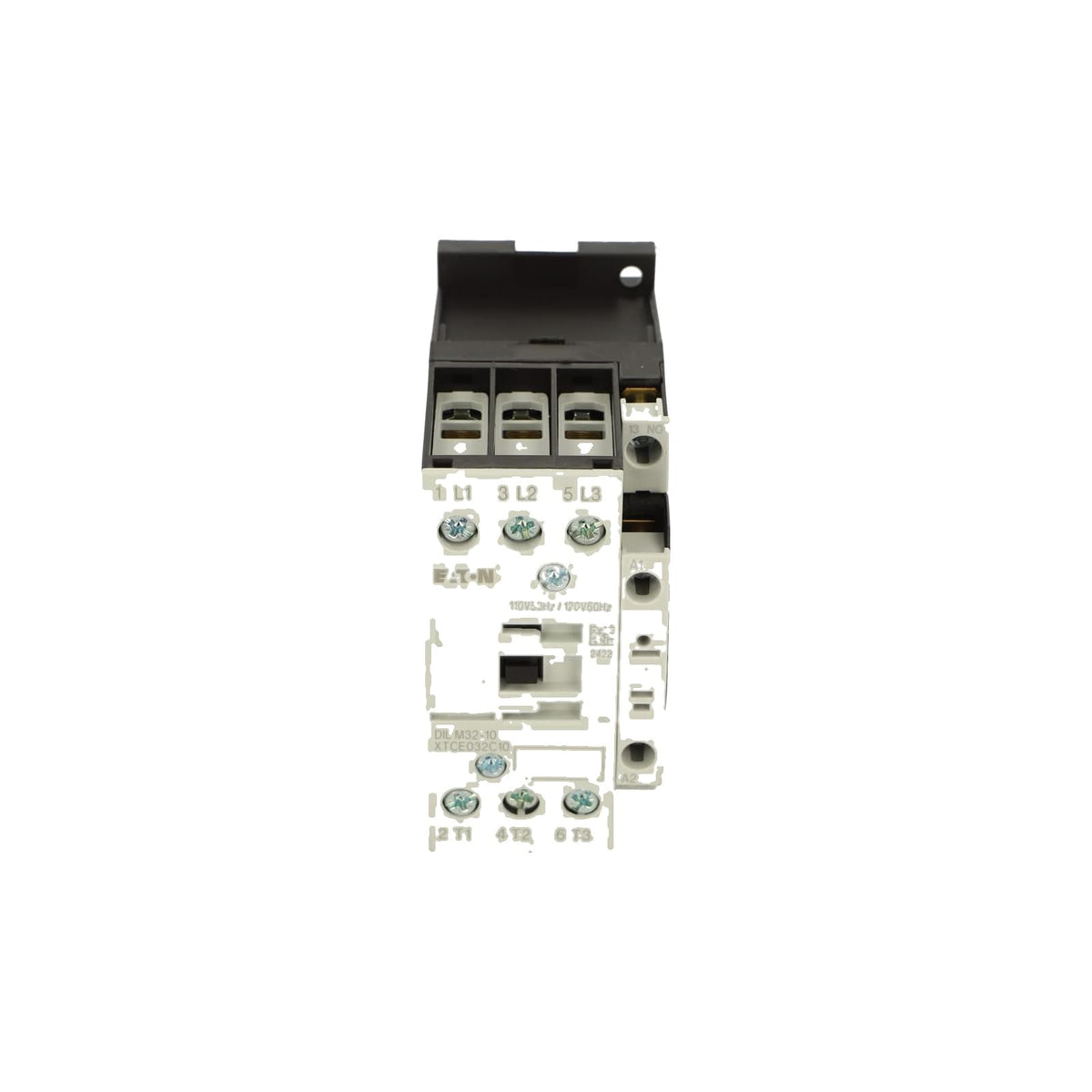 DILM32-10 110V | DILM32-10(110V50HZ,120V60HZ) | Y7-277257 | CONTACTOR 3 Pole 32A AC-3 400V 15KW, Coil 110VAC 50HZ/120VAC 60HZ, AUX 1 X N/O, Screw TMLS