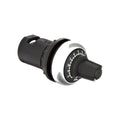 M22-R4K7 Potentiometer, 22mm Diameter, 4.7ohms Resistance, Silver Bezel