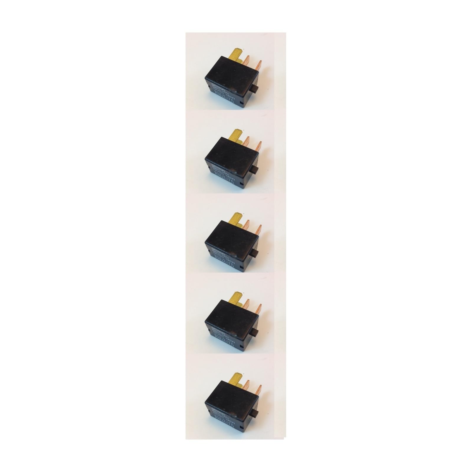 G8HL-H71 12V DC SPST Low Profile ISO Automotive Relay, 5 Pack