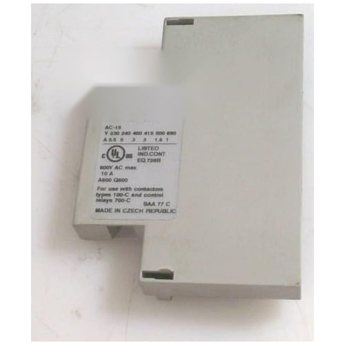 100-SB10 Series B Auxiliary Contact Block 1NO 690VAC, Pack of 2
