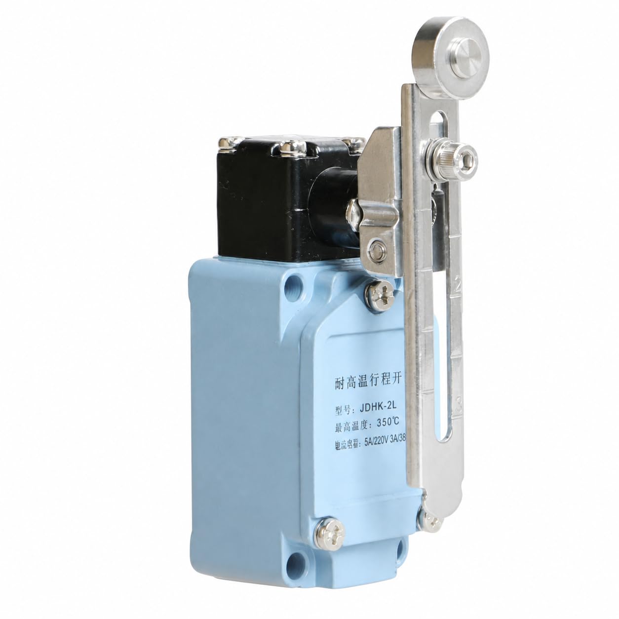 JDHK-2L High-Temperature Roller Lever Limit Switch, 1 Count