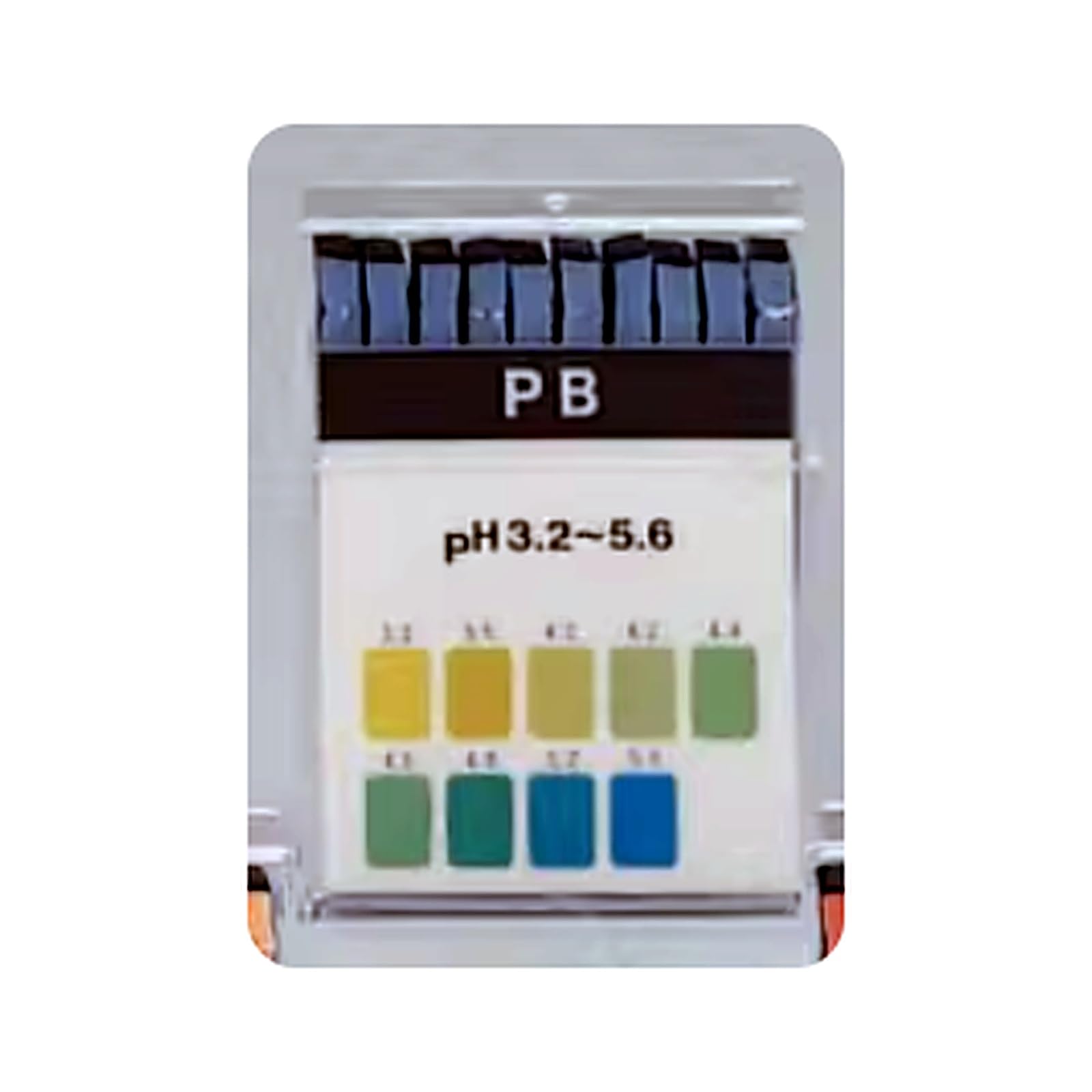 ADVANTEC PB pH Test Strips, Narrow Range 3.2-5.6, 200 Strips/Box