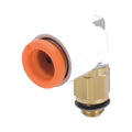 KQ2L06-M5A 6 mm Male Elbow Push-to-Connect Fitting, M5 Thread, Pack of 10