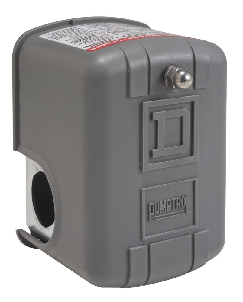 Telemecanique Sensors 9013FSG52J25 Air-Pump Pressure Switch, Nema 1, 60-80 Psi Pressure Setting, 25-80 Psi Cut-Out, 20-30 Adj