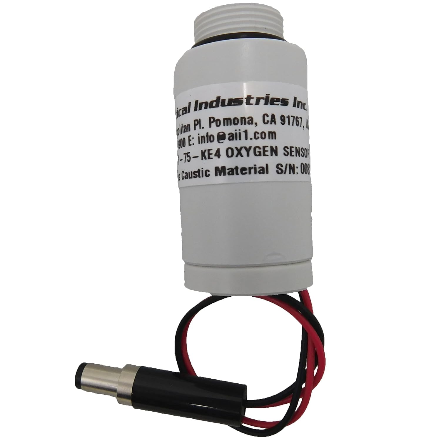 Replacement galvanic Oxygen Sensor for use in Maxtec 250K / R125P11-001 and CareFusion Vela PSR-11-75-KE4