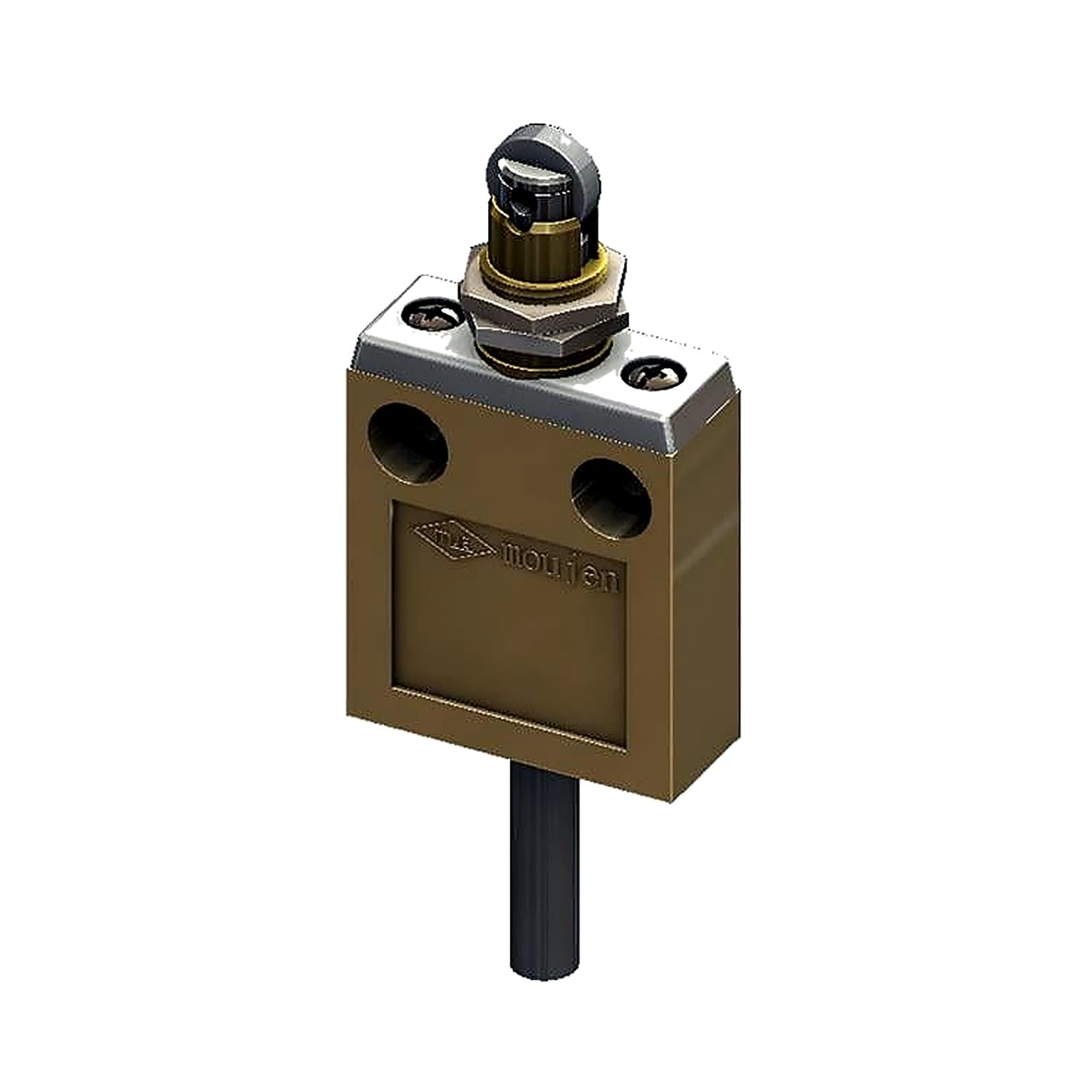 M4-4311 M4-Series Limit Switch, 250 VAC / 30 V DC Rated, SPDT (Form-C) Contacts, Side-Mount Compact Switch - 1 Unit