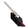 D2VW-5L1A-1M Sealed Miniature Basic Switch, Short Hinge Lever, SPDT, 5A 250VAC, Molded Lead Wires, 1 Unit