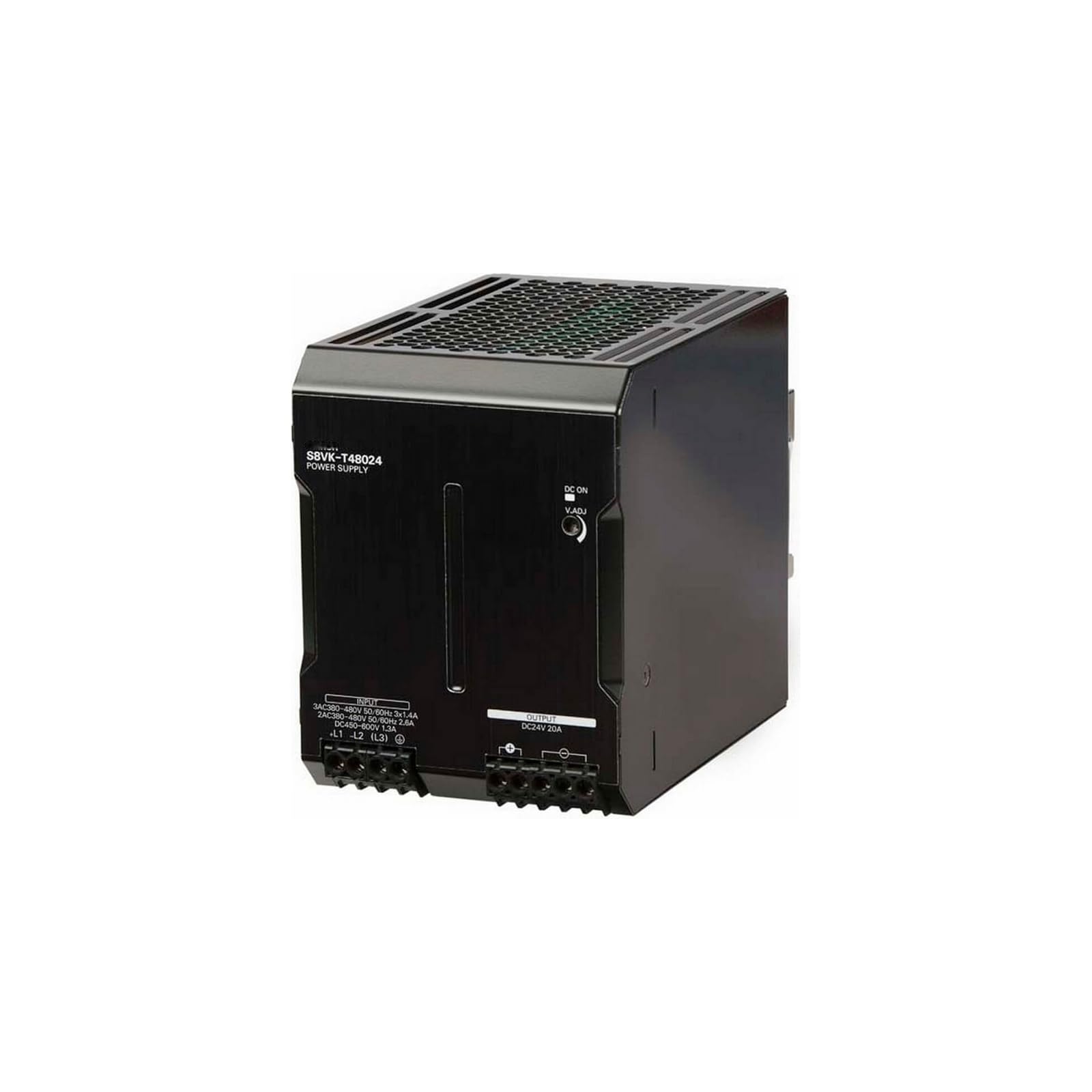 S8VK-T48024 24 V DC 480 W Switching Power Supply (1 Unit)