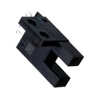 Connector-type slot photomicrosensor viewed from the mounting side