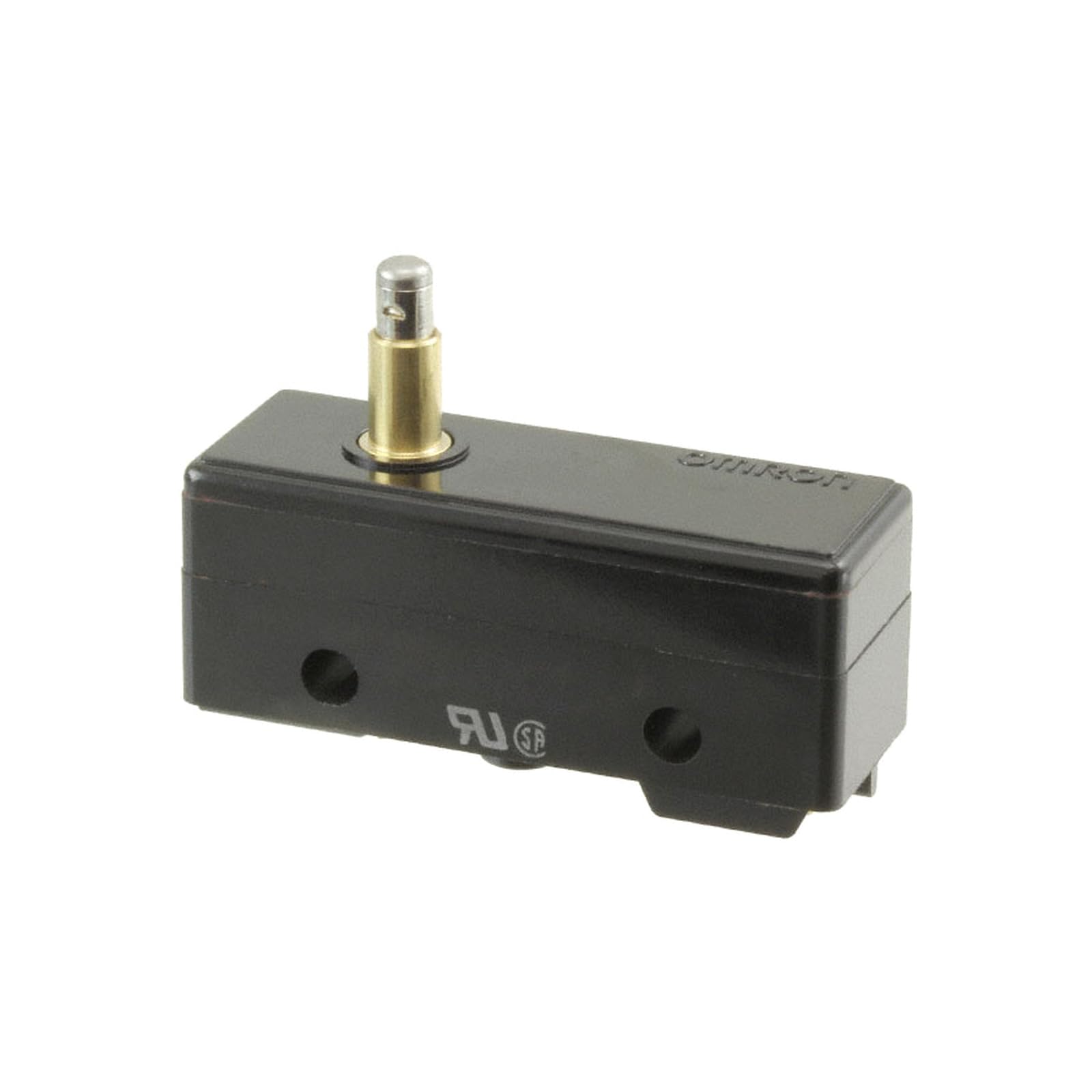 Z-15ESR Maintained-Contact Micro Switch, SPDT 15A Solder Terminals, Slim Spring Plunger Manual Reset - 1 Unit
