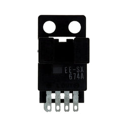 EE-SX674A Slot Photomicrosensor Replacement, NPN Output, 5 mm Slot, 1 Count