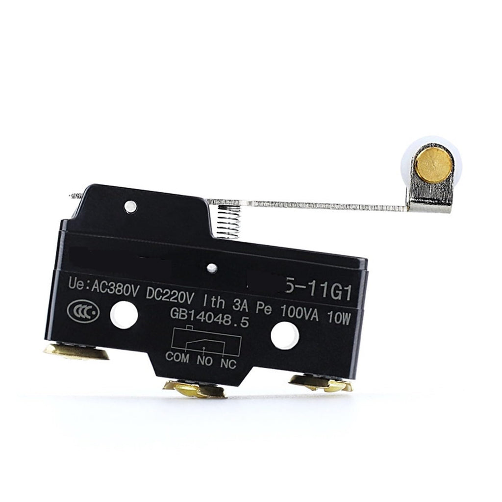 Z-15GW2-B Roller Lever Microswitch, SPDT 15A 250VAC - Pack of 2