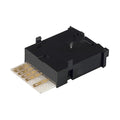 A7BS-206-1 Thumbwheel Switch, BCD Output, Panel Snap-In, Black