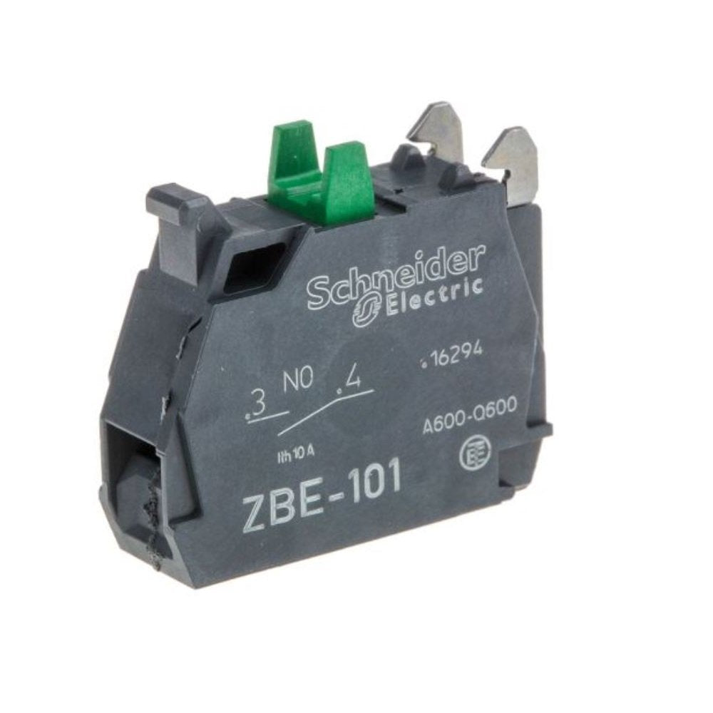 ZBE101 Contact Block for 22 mm Control Units, Pack of 4