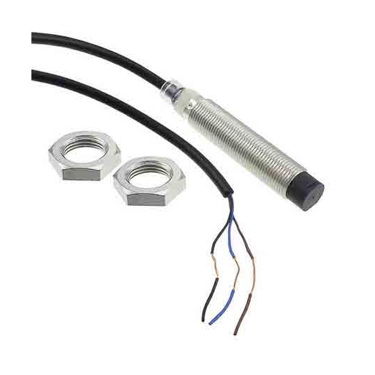 E2B-M12LN08-WZ-B1 Replacement Proximity Sensor, M12 Threaded, ~8 mm Sensing Distance, 10-30 VDC