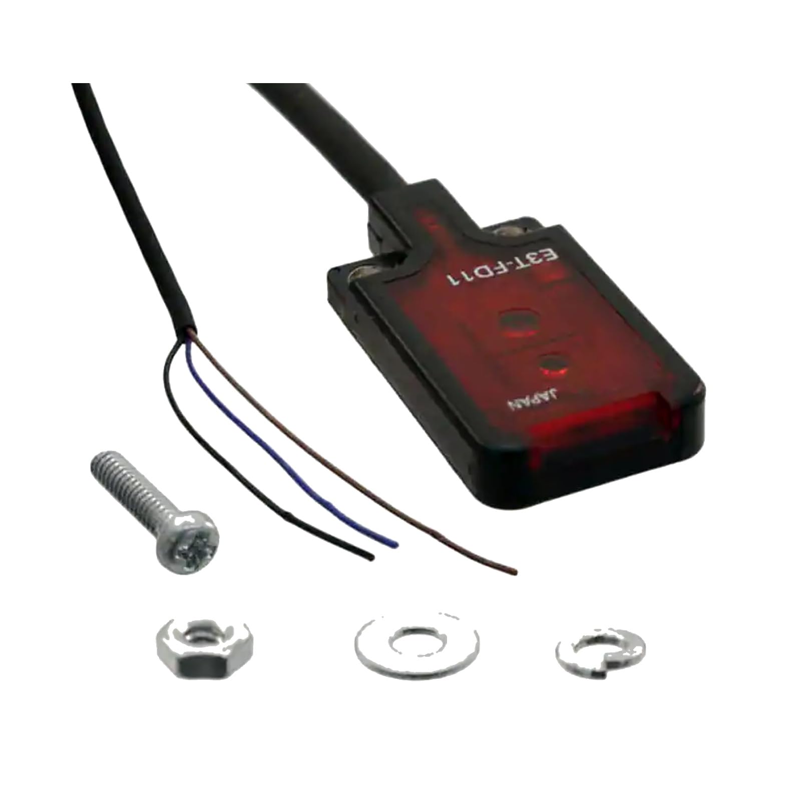 E3T-FD11 Photoelectric Sensor, Diffuse-Reflective 5-30 mm, NPN Open-Collector Output, 1 pc