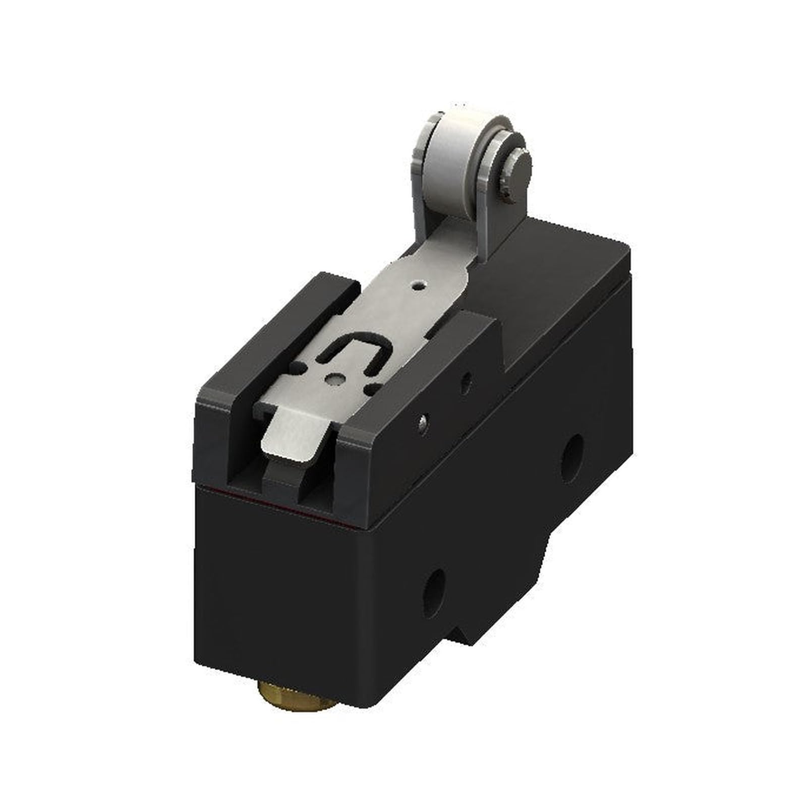 MJ2-1714 Waterproof Micro Limit Switch, Short Roller Lever, 1 Unit