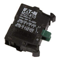 M22-K10 -Contact Block, 6 A, 500 V, 1 Pole, M22 Series, RMQ-Titan, Screw, 1NO, (Pack of 5)