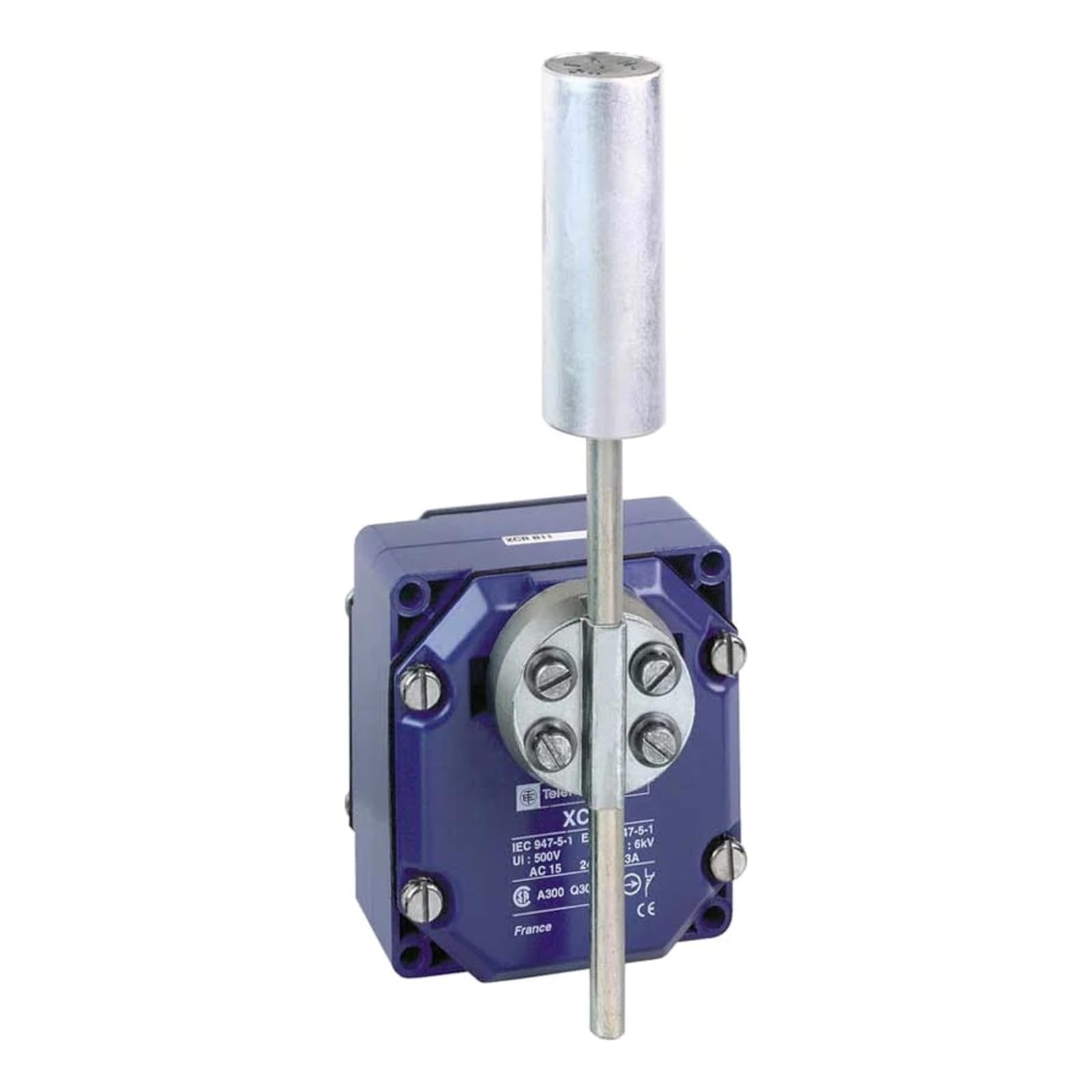 T115 Belt-Edge Running Deviation Limit Switch, Roller Lever Actuator, 3A 240VAC, 1 Count