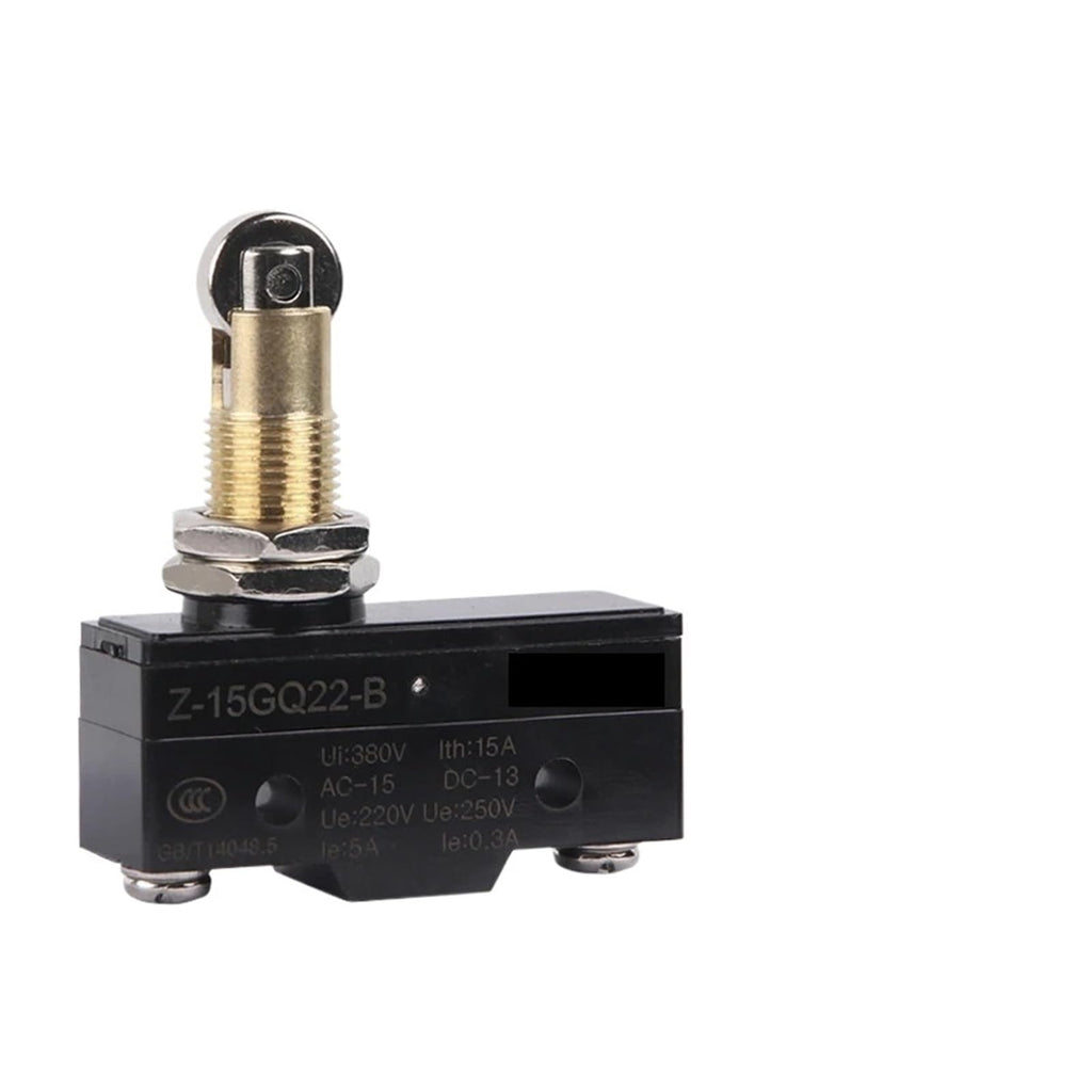 Z-15GW2-B Roller Lever Microswitch, SPDT 15A 250VAC - Pack of 2