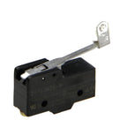 Z-15GW25-B General Purpose Basic Switch, Hinge Roller Lever, Large Roller, Screw Terminal, 0.5mm Contact Gap, 15A Rated Current