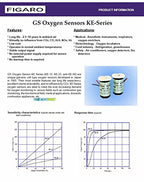 NEW FIGARO KE-25 KE25 Oxygen Sensor Gas Sensor Detector GSYUASA Sexangle Connector