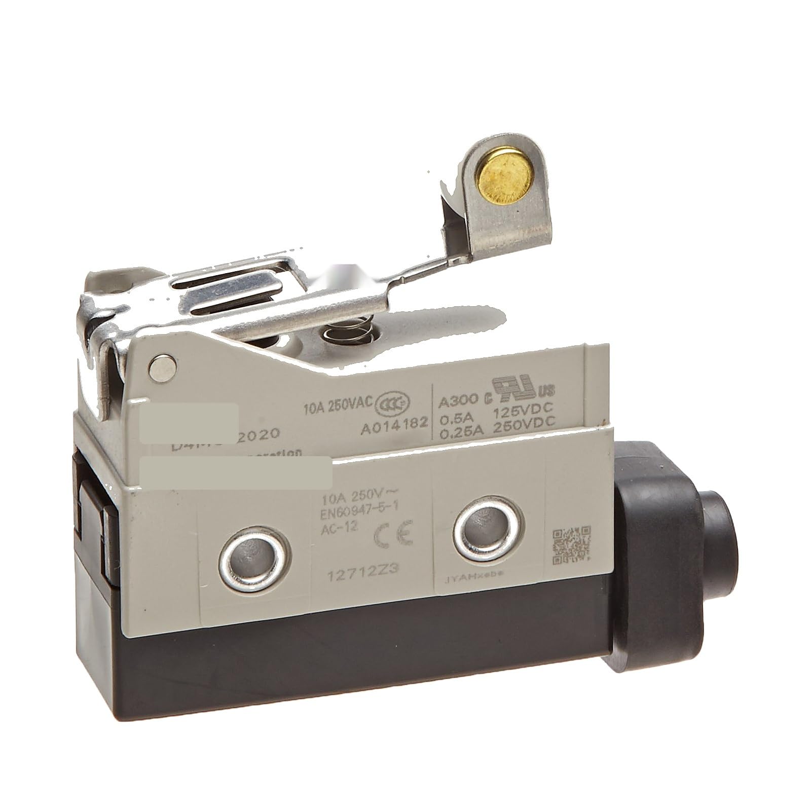 D4MC-2020 High Utility Enclosed Switch with Short Hinge Roller Lever