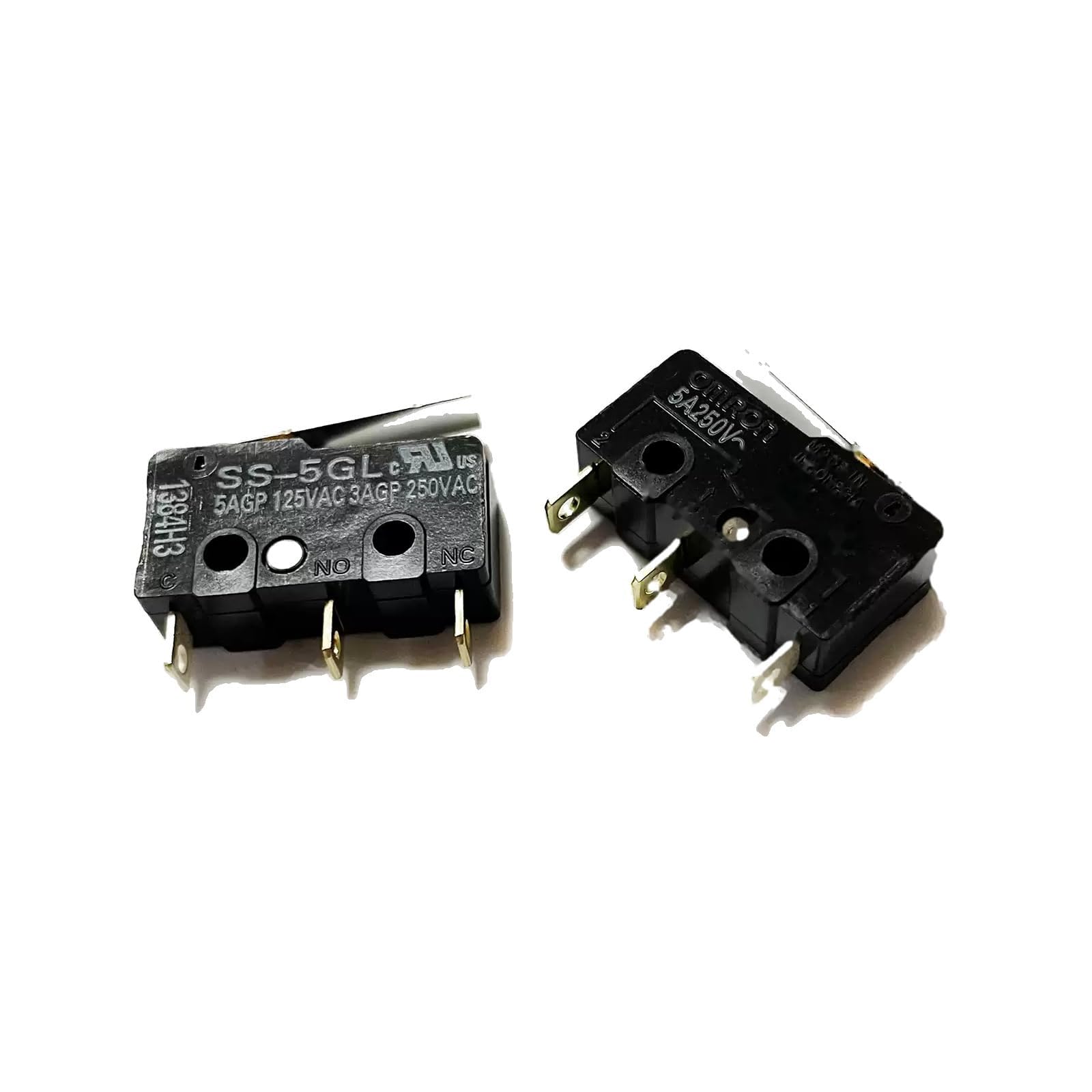 Miniature Micro Switch SS-5GL13 Bent Lever (SS-5 Series) - 1 Piece