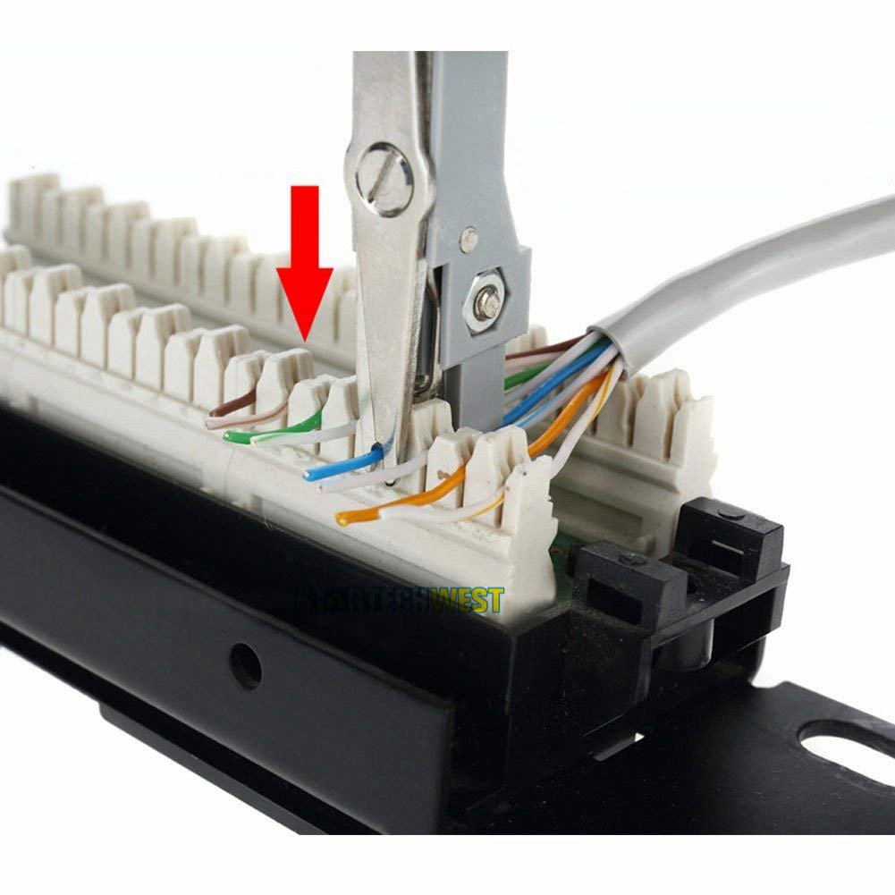 Punch Down Tool, Multifunction Krone Type IDC/Network Wire Cat5 & Telephone Impact Terminal Insertion Tools
