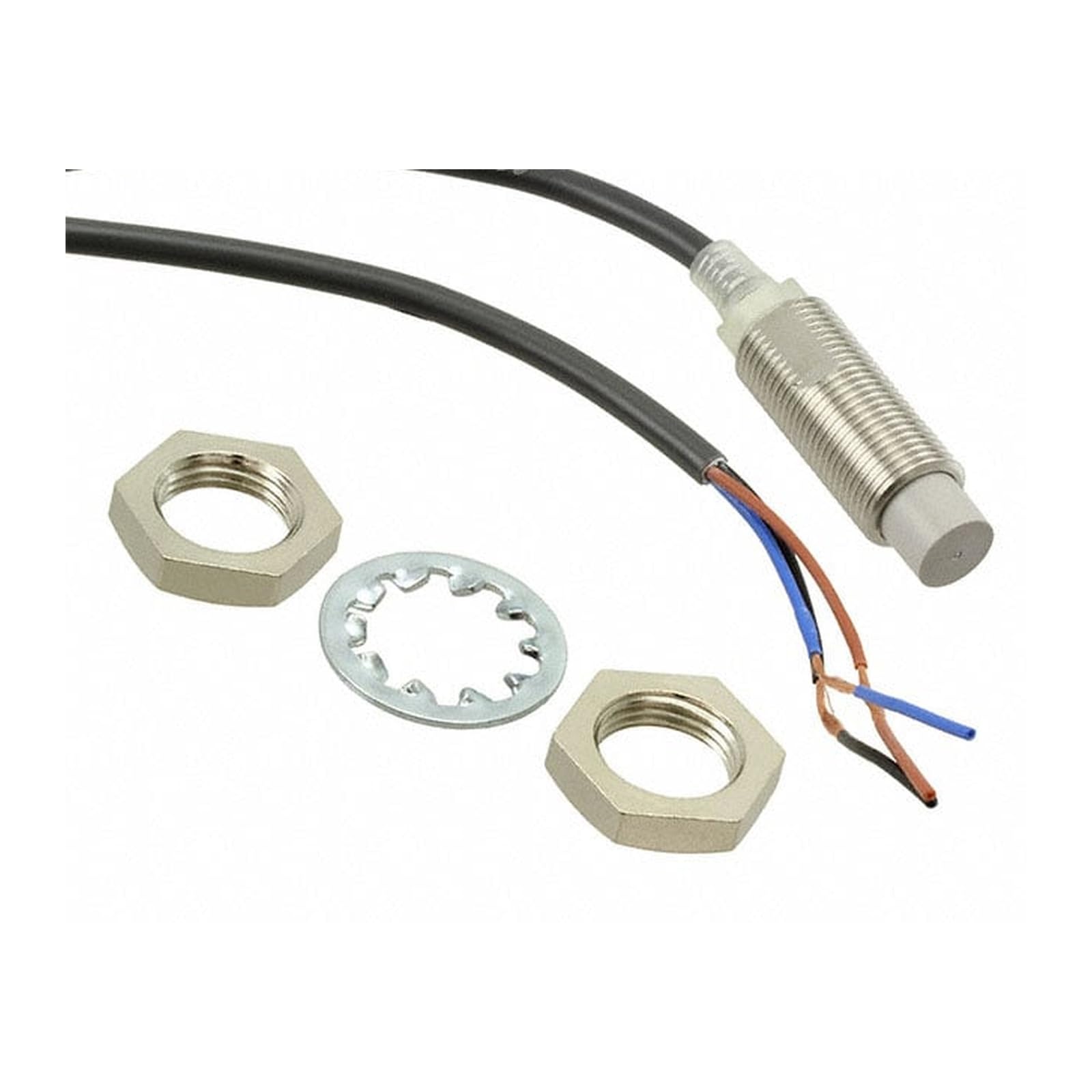 E2E-X5MC212 Inductive Proximity Sensor, M12 Thread, 5 mm Sensing Distance - 1 Count
