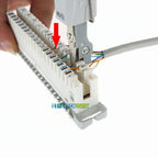 Punch Down Tool, Multifunction Krone Type IDC/Network Wire Cat5 & Telephone Impact Terminal Insertion Tools