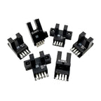 EE-SX connector-type photomicrosensor family reference image showing several mounting styles