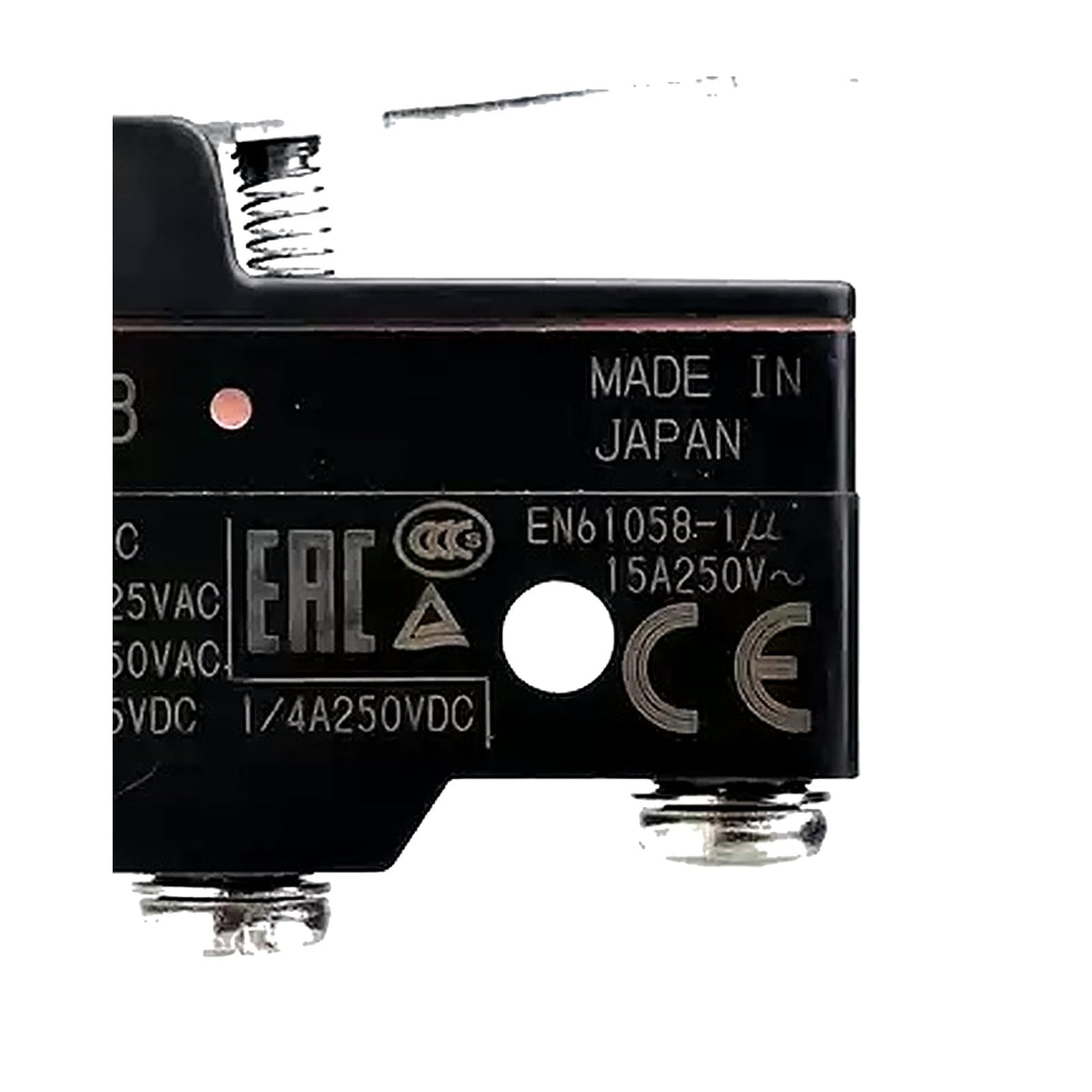 Z-15HNJS55-B Z-Series High-Sensitivity Steel-Wire Micro Switch SPDT 15A