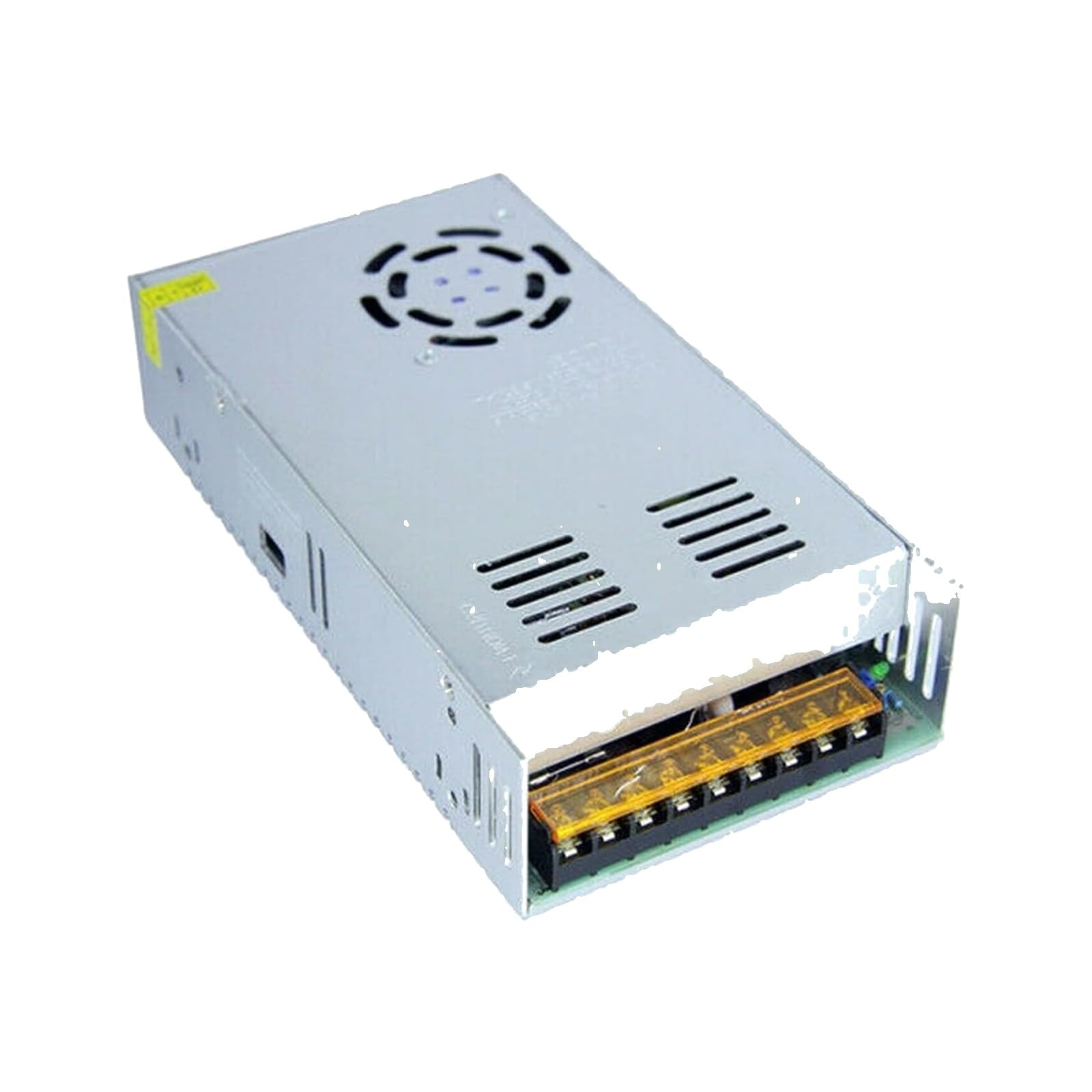 Mean Well QP-200D Enclosed Switching AC-to-DC Power Supply, Quad Output, 204.9W, 3.5A, 2.0" H x 3.9" W x 7.8" L