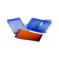 MSB1001B Optical Adhesive PCR Plate Sealing Film, Clear Peelable Polyester Seal, Pack of 100 Sheets